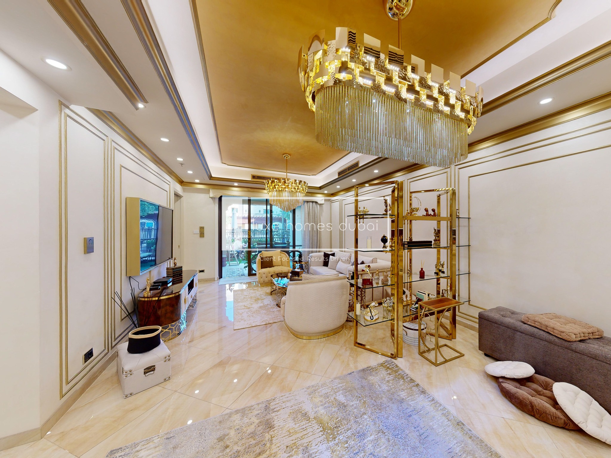 Versace Upgraded | 1BR+Study | Luxury Unit