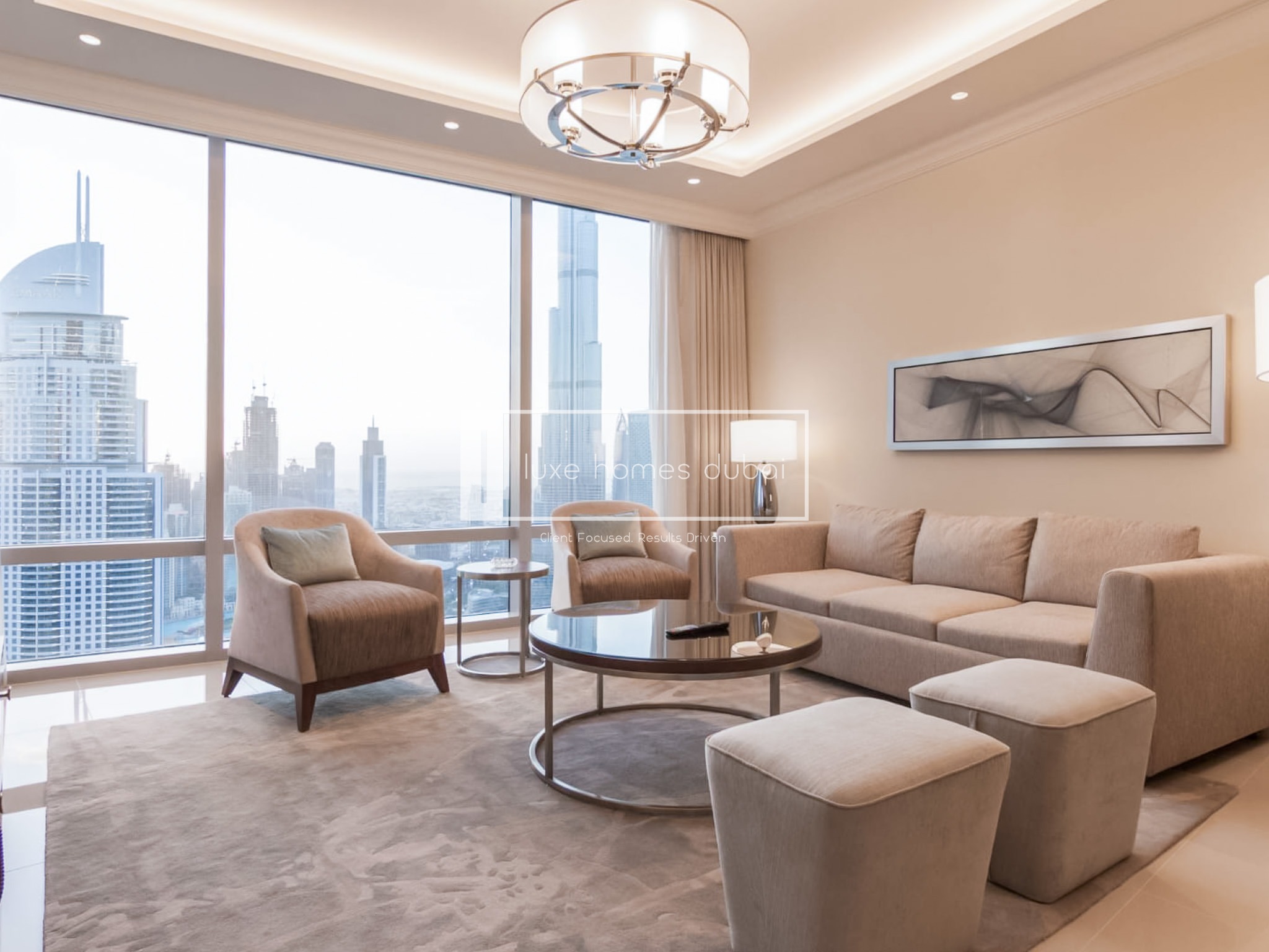 Burj and Fountain Views | Vacant 2BHK | Serviced